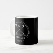 Aangepast golfclubtoernooi koffiemok (Voorkant links)