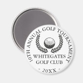 Aangepast golfclubtoernooi  magneet (Voorkant / Achterkant)