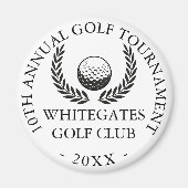 Aangepast golfclubtoernooi  magneet (Voorkant)