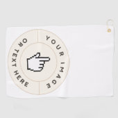 Aangepast - Golfhanddoek (Horizontaal)