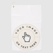 Aangepast - Golfhanddoek (Voorkant)