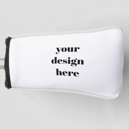 Aangepast Golfheadcover (Voorkant)
