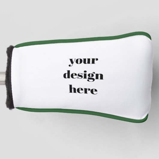 Aangepast Golfheadcover (Voorkant)