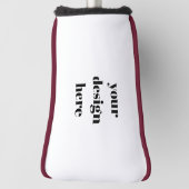 Aangepast Golfheadcover (Draai 90)