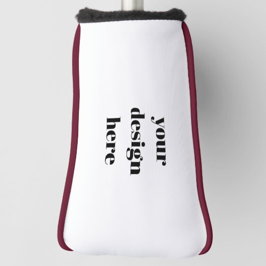 Aangepast Golfheadcover (Draai 90)