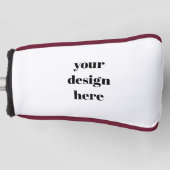 Aangepast Golfheadcover (Voorkant)