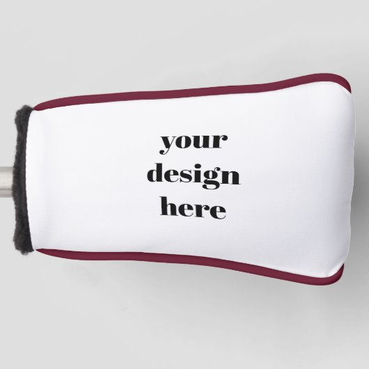 Aangepast Golfheadcover (Voorkant)