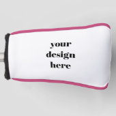 Aangepast Golfheadcover (Voorkant)