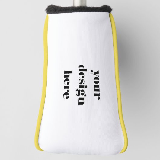 Aangepast Golfheadcover (Draai 90)