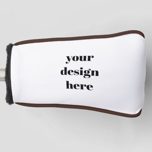 Aangepast Golfheadcover (Voorkant)