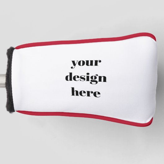 Aangepast Golfheadcover (Voorkant)