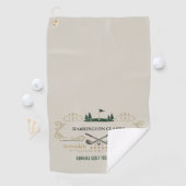 Aangepast golftornooi golfhanddoek (Insitu)