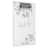 Aangepast goud en eucalyptus klembord (Rechts)