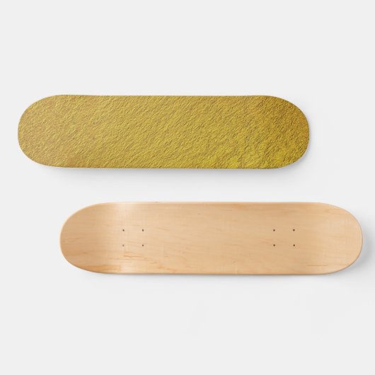 Aangepast goud persoonlijk skateboard (Horizontaal)