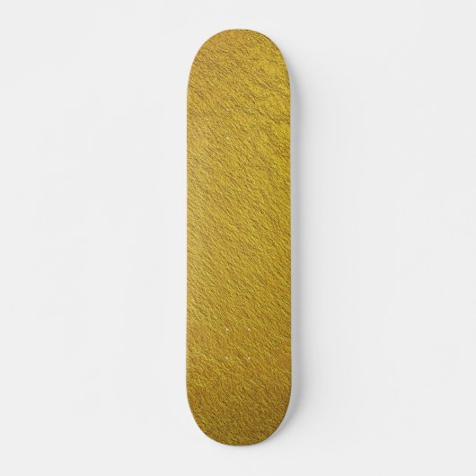 Aangepast goud persoonlijk skateboard (Voorkant)
