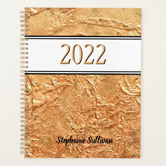 Aangepast goud planner (Voorkant)