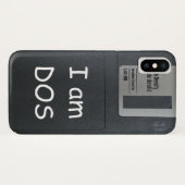 Aangepast, grappig 3-inch diskettestation met tele Case-Mate iPhone case (Achterkant (horizontaal))