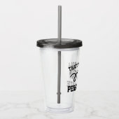 Aangepast grappig biljartdepoel acryltumblusglas acryl drinkbeker (Rechts)