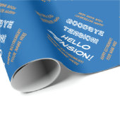 Aangepast, grappige prijsaanduiding, papier verpak (Rol Hoek)