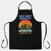 Aangepast Great Smoky Mountains National Park Schort (Voorkant)