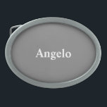 Aangepast grijs Beste kleuren Gesp<br><div class="desc">Aangepaste gordel Sluiten  Solide Kleur Ontwerp - Gestroomlijnd en aanpasbaar  stijlontwerp - Grijze Beste Colorful Full Color Aangepast Oval Aangepaste Kleurgordels zijn perfect voor het geven van een stijlvolle toevoeging aan uw kleding of het maken van een stijlvolle toevoeging.</div>