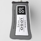 Aangepast grijs merk voor Logo Golfheadcover (Draai 90)