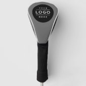 Aangepast grijs merk voor Logo Golfheadcover (Voorkant)