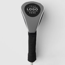 Aangepast grijs merk voor Logo Golfheadcover