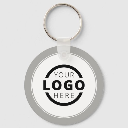 Aangepast grijs promotiemateriaal voor bedrijven m sleutelhanger (Voorkant)