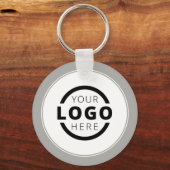 Aangepast grijs promotiemateriaal voor bedrijven m sleutelhanger (Voorkant)