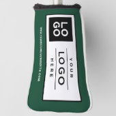 Aangepast groen bedrijf met Logo-merk Golfheadcover (Draai 90)