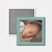 Aangepast  groen Lijst voor hout Magneet (Voorkant / Achterkant)