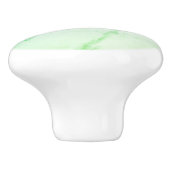 Aangepast groen marmer keramische knop (Zijkant)