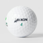 Aangepast groen 'O'-monogram Golfballen (Logo)