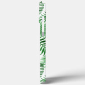Aangepast groen palm laat tropisch zomerpatroon vo Case-Mate iPhone case (Achterkant / Links)