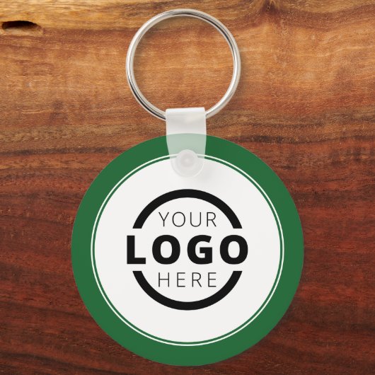 Aangepast groen promotiemateriaal voor bedrijven m sleutelhanger (Voorkant)