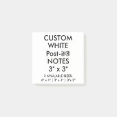 Aangepast, groot, 3-inch vierkant Post-it® notes (Voorkant)