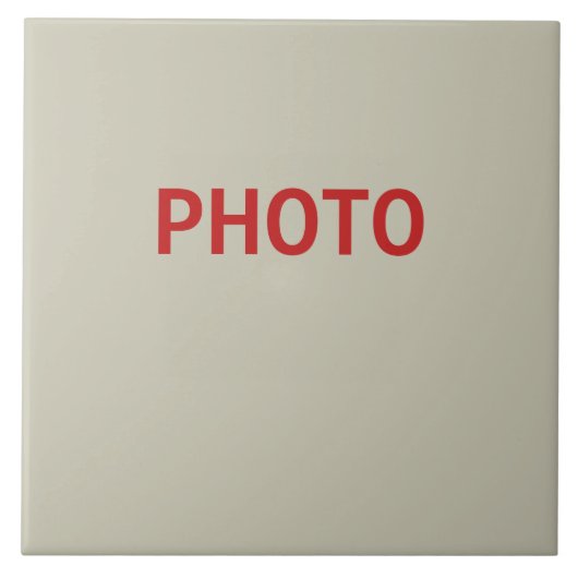 Aangepast groot aantal keramische foto's - tegel 6 tegeltje (Voorkant)