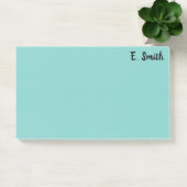 Aangepast groot blauw post-it® notes (Kantoor)