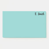 Aangepast groot blauw post-it® notes (Voorkant)