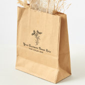 Aangepast groot botanisch rubberstempel