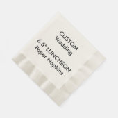 Aangepast, groot leunCHEON-papier voor afneembaar  Servetten (Hoek)