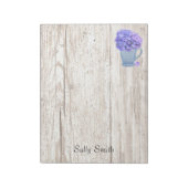 Aangepast groot Notitieblok voor hydrangea Pitcher (Linkerzijde)