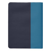 Aangepast groot Notitieboek NAVYBLUE (Achterkant)