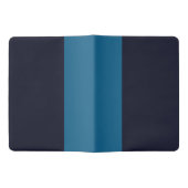 Aangepast groot Notitieboek NAVYBLUE (Geopend)