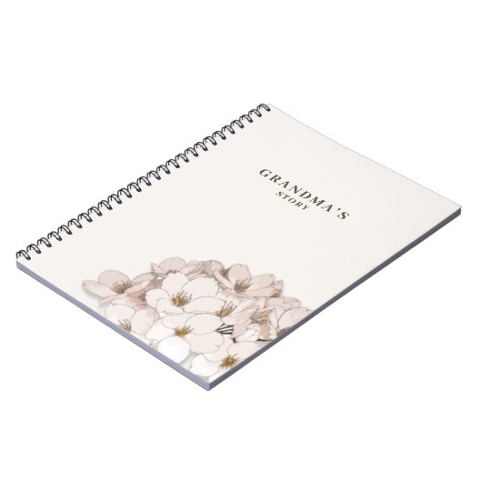 Aangepast grootmoederjournaal notitieboek (Linkerzijde)