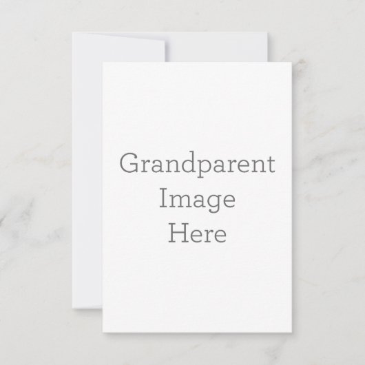 8.9 x 12.7 cm Enkele bedankkaart (Voorkant)