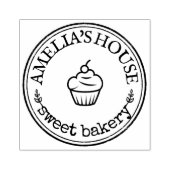 Aangepast grote persoonlijke Logo Rubberstempel (Afrduk)