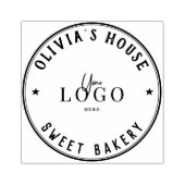 Aangepast grote persoonlijke Logo Rubberstempel (Afrduk)