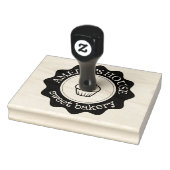 Aangepast grote persoonlijke Logo Rubberstempel (Stempel)